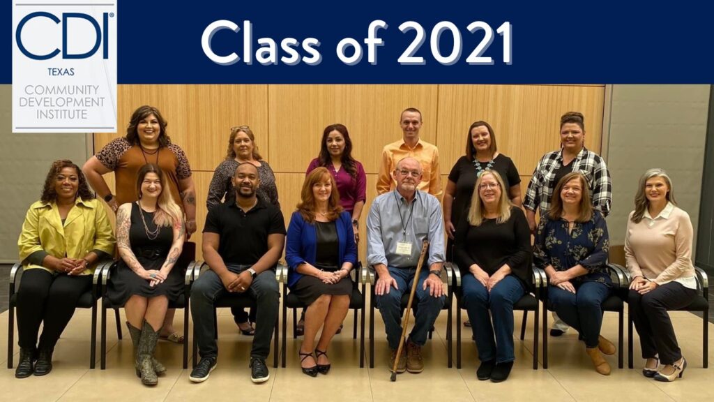 2021 graduates from Community Development Institute in Texas